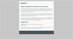 Desktop Screenshot of dualdev.com