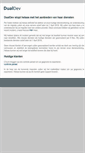 Mobile Screenshot of dualdev.com